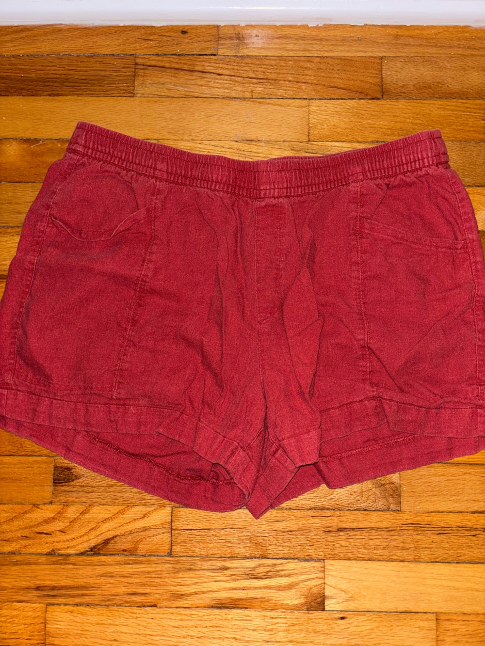 Old Navy Red Women's Drawstring Shorts